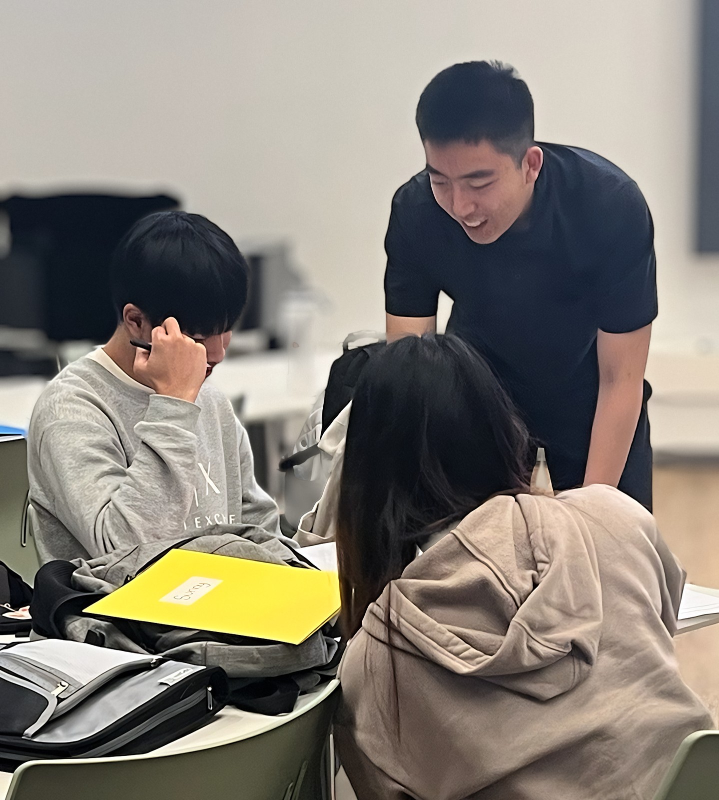 Paired small group tutoring session in Calgary